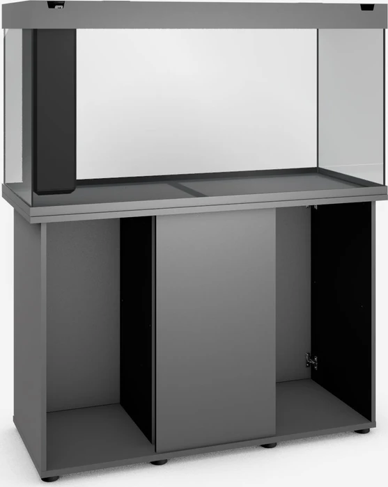 Juwel Rio 350 LED Aquarium-Set mit Unterschrank, grau/grau, 350l