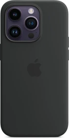 Apple Silikon Case mit MagSafe für iPhone 14 Pro Mitternacht