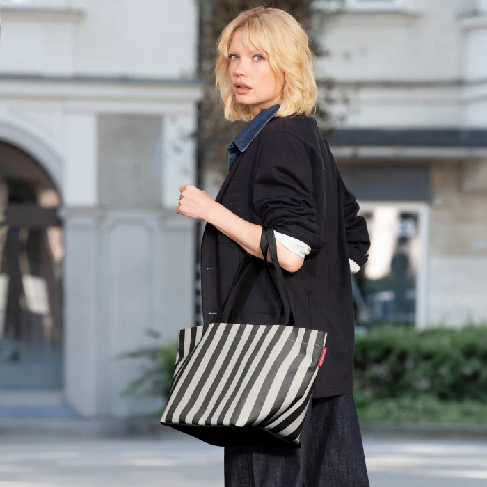 Reisenthel M Shopper summerstripes black