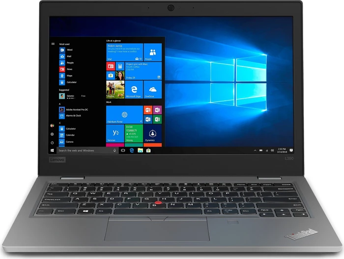 Lenovo ThinkPad L390, silber, Core i5-8265U, 8GB RAM, 256GB SSD, DE