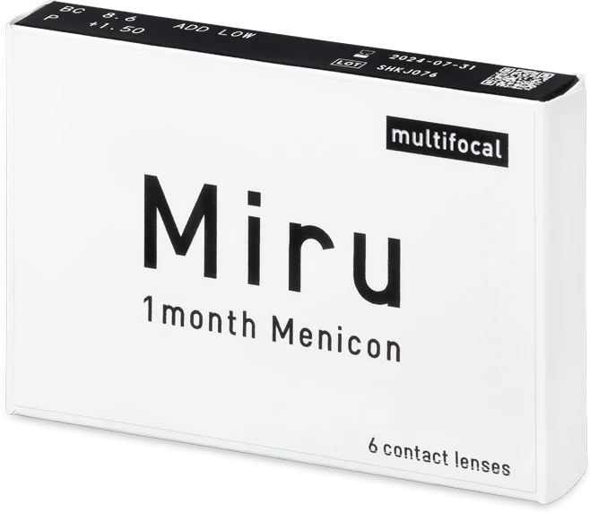 Menicon Miru 1month Menicon multifocal, +0.50 Dioptrien, 6 Stück