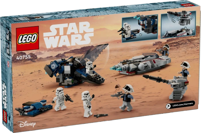 LEGO Star Wars - Imperial Dropship vs. Rebel Scout Speeder