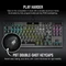 Corsair Gaming K70 RGB TKL - Champion Series, MX SPEED RGB Silver, USB, DE Vorschaubild