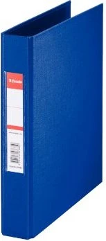 Esselte Standard Ringbuch 2-Ring, 40mm, A5, blau