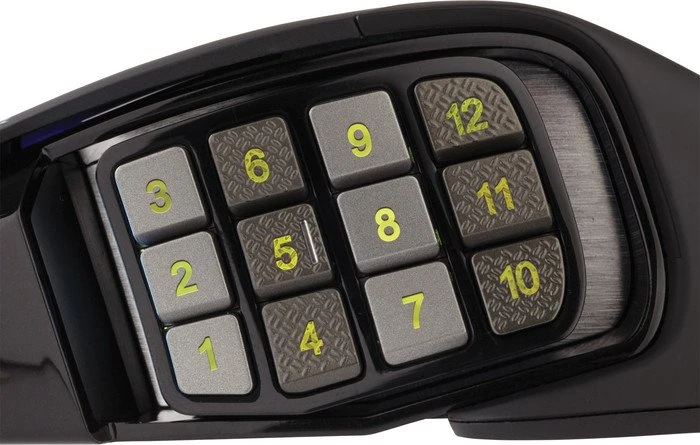 Corsair Scimitar Pro RGB Optical MOBA/MMO Gaming Mouse schwarz, USB