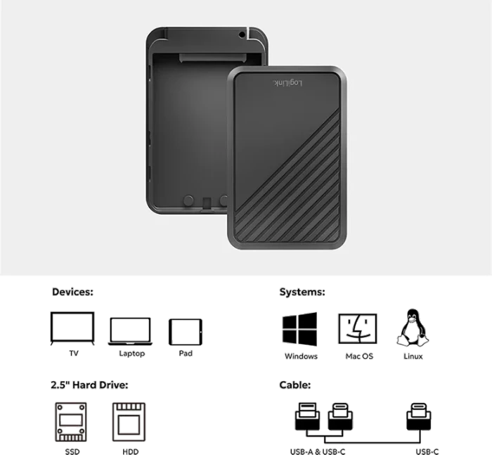 LogiLink UA0458, USB-C 3.0