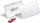 Durable Click Fold Namensschild mit Magnet, 9x5.4cm, transparent, 10 Stück (821519)