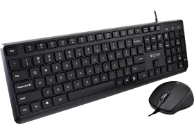 V7 CKU350 Tastatur und Maus Combo, USB, US