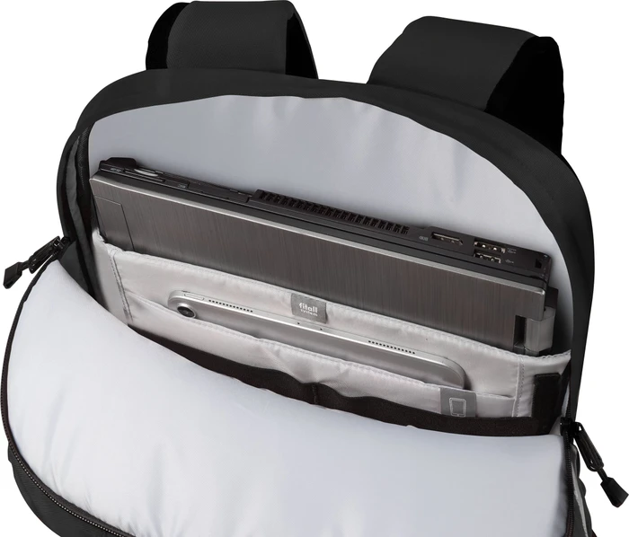 Dicota Reflective 32-38 Liter, Notebook Rucksack, schwarz
