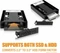 Icy Dock MB882SP-1S-3B DUAL, Einbaurahmen, schwarz, 2er-Pack Vorschaubild