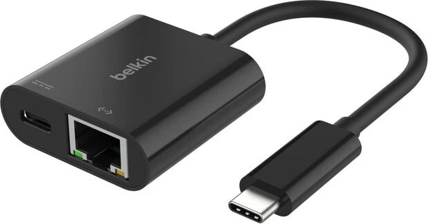 Belkin USB-C Ethernet- und Ladeadapter, USB-C 3.0 [Stecker]