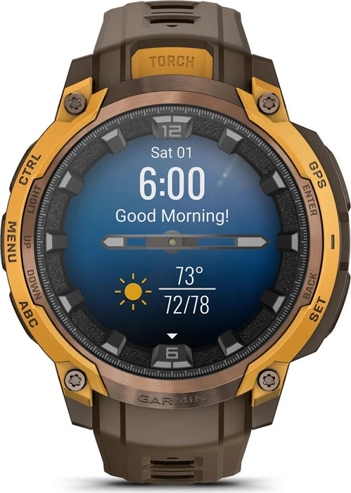 Garmin Instinct Crossover AMOLED bronze/sunburst