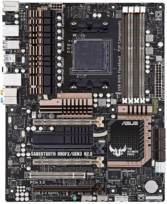 ASUS TUF Sabertooth 990FX/GEN3 R2.0 (AMD AM3+)
