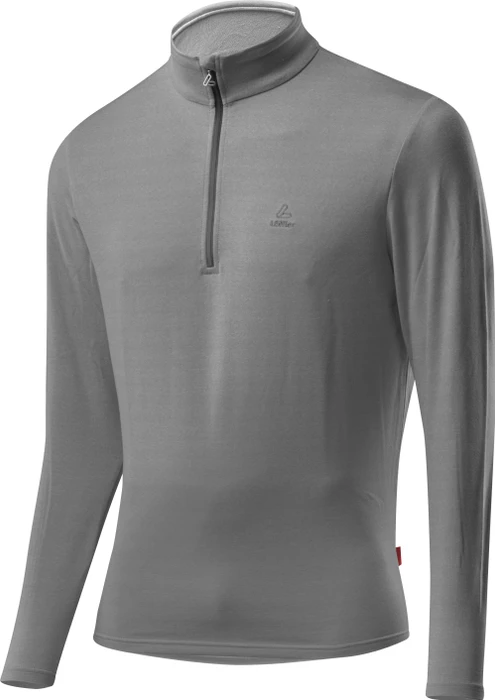 Löffler Midlayer Evo Transtex Funktionsshirt langarm grey melange (Herren)