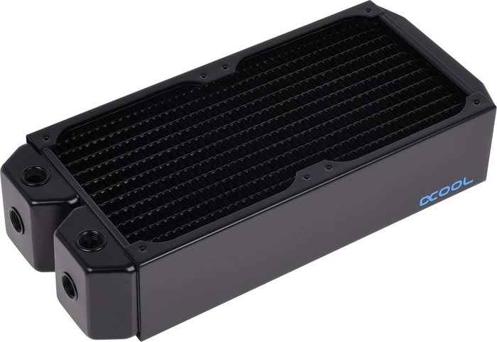 Alphacool Eissturm Blizzard Copper 45 2x120mm Komplettset