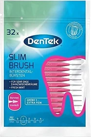 DenTek Slim Brush Interdentalbürste Größe 1 extra fein, 32 Stück