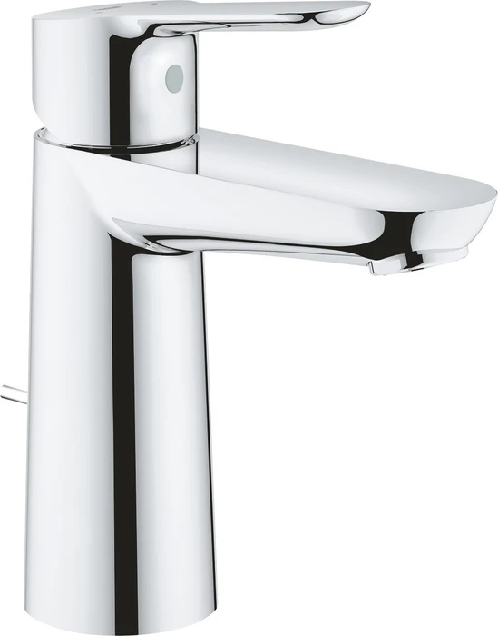 Grohe BauEdge Einhand-Waschbeckenarmatur 1/2" M-Size mit Ablauffernbedienung chrom