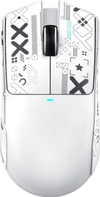 Attack Shark X11SE Wireless Gaming Mouse weiß, inkl. Grip Tape, USB/Bluetooth