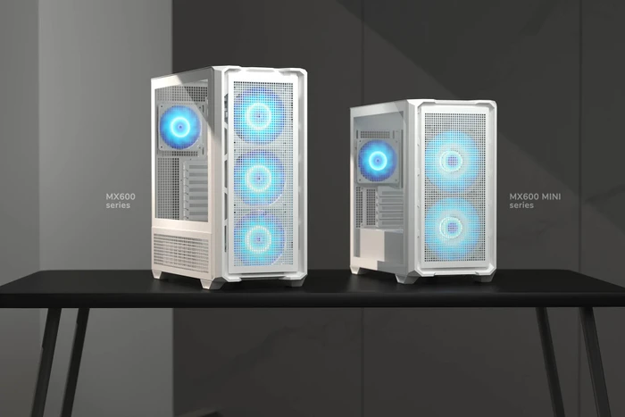 Cougar MX600 Mini RGB White, Glasfenster