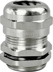 Conrad Electronic TRU Components Kabelverschraubung M20 Messing vernickelt