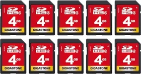 Gigastone R20/W10 4GB, UHS-I U1, Class 4, 10er-Pack