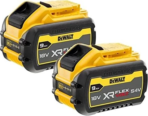 DeWalt DCB547 54V XR FlexVolt Werkzeug-Akku 18/54V, 9.0/3.0Ah, Li-Ionen [9.0Ah] [162Wh]
