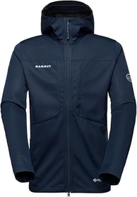 Mammut Ultimate VIII SO Hooded Funktionsjacke marine (Herren)