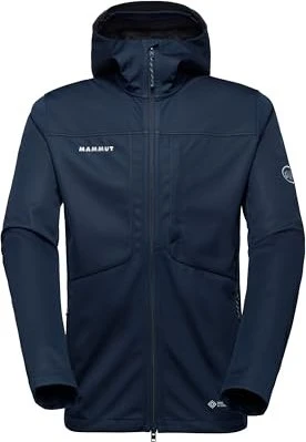 Mammut Ultimate VIII SO Hooded Funktionsjacke marine (Herren)