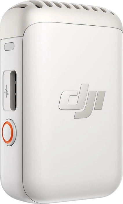 DJI Mic 2, 1 Sender, Pearl White