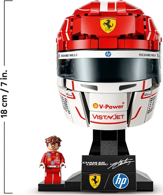 LEGO Editions - Scuderia Ferrari HP Charles Leclerc Helm