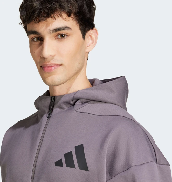 adidas Z.N.E. Zip Hoodie olive strata (Herren)