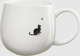 ASA Selection magu footprints Becher mit Henkel cat