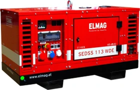 Elmag SEDSS 133WDE-AVR-DSE4520-V2 Diesel-Stromerzeuger