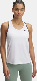 Under Armour Mesh Tank Top Funktionsshirt ärmellos weiß/schwarz (Damen)