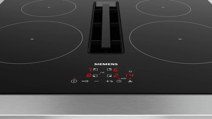 Siemens iQ300 EH611BE15E Induktionskochfeld mit Kochfeldabzug autark