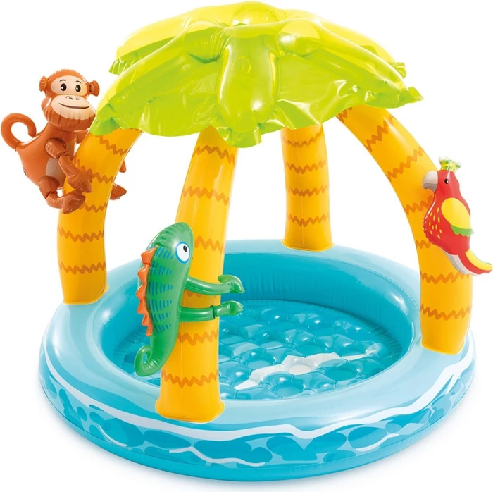 Intex Tropical Island Planschbecken rund 102x86cm