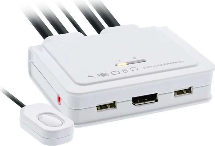 InLine 63613I, 2-fach KVM-Switch