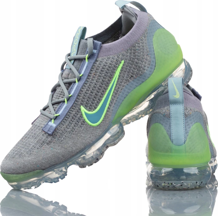 Nike Air VaporMax 2021 particle grey/aluminum/light liquid lime/barely grey (Herren)