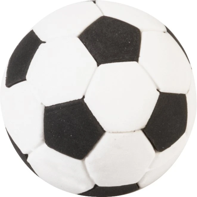 Brunnen Radierer Fun Collection Fußball, weiß/schwarz