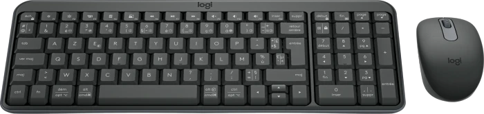 Logitech MK250 Compact Wireless Combo Graphite, Bluetooth, FR