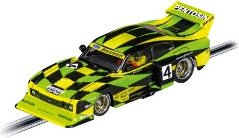 Carrera Digital 124 Ford Capri Zakspeed Turbo Jürgen Hamelmann-Team, No. 4