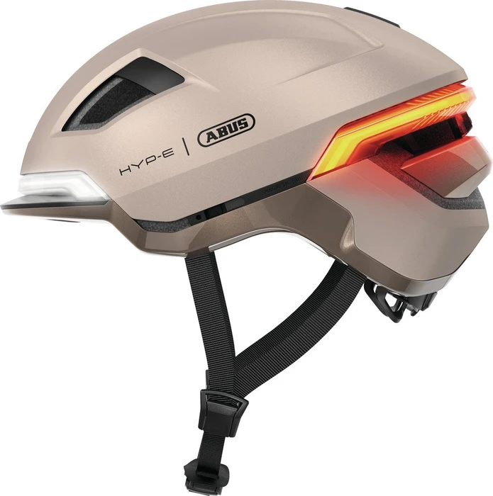 ABUS Hyp-E Helm champagne gold