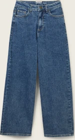 Tom Tailor Wide Leg Jeans mit Bio-Baumwolle Jeans blue denim (Junior)