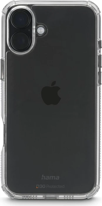 Hama Handyhülle Extreme Protect für Apple iPhone 16 Plus transparent