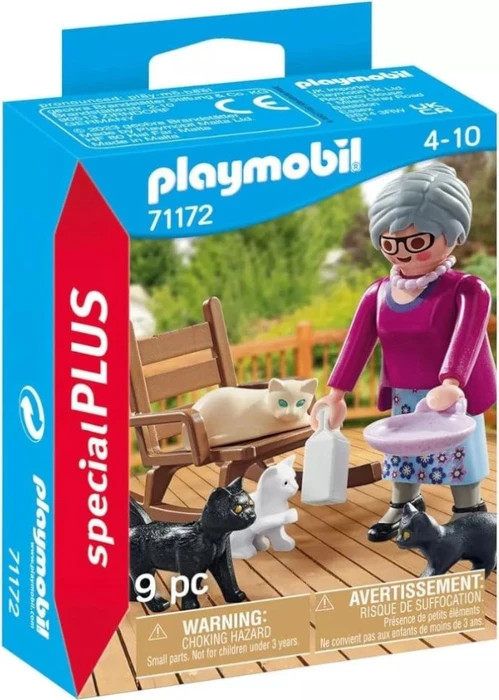 playmobil Special Plus Oma mit Katzen