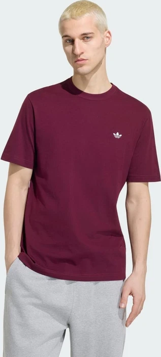 adidas Trefoil Essentials T-Shirt kurzarm maroon (Herren)