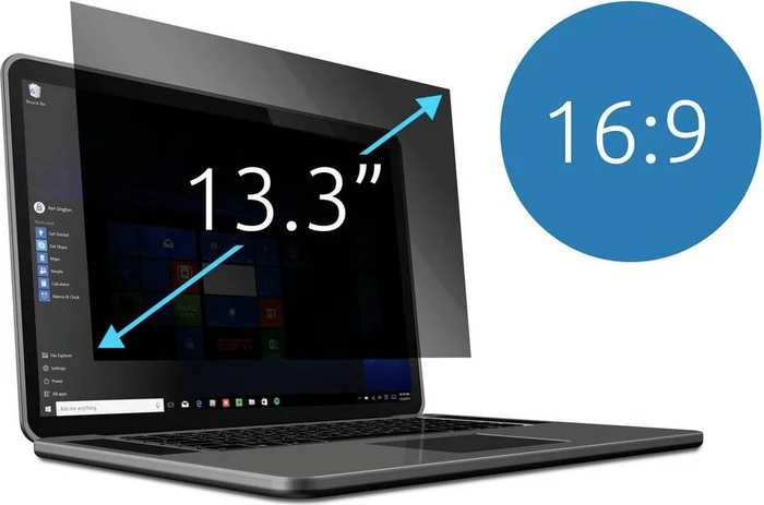 Kensington Blickschutzfolie für Notebooks 15.6" 16:9