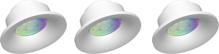 Müller Licht tint Spotlights white+color LED Einbauleuchte 19W, 3 Stück