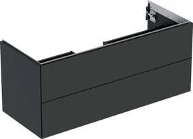 Geberit ONE Unterschrank für Waschtisch, mit zwei Schubladen, 120cm, lava/lackiert matt