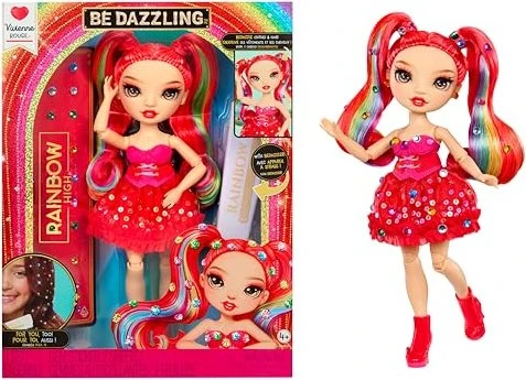 MGA Entertainment Rainbow High - Be Dazzling Fashion Dolls - Vivienne Rouge